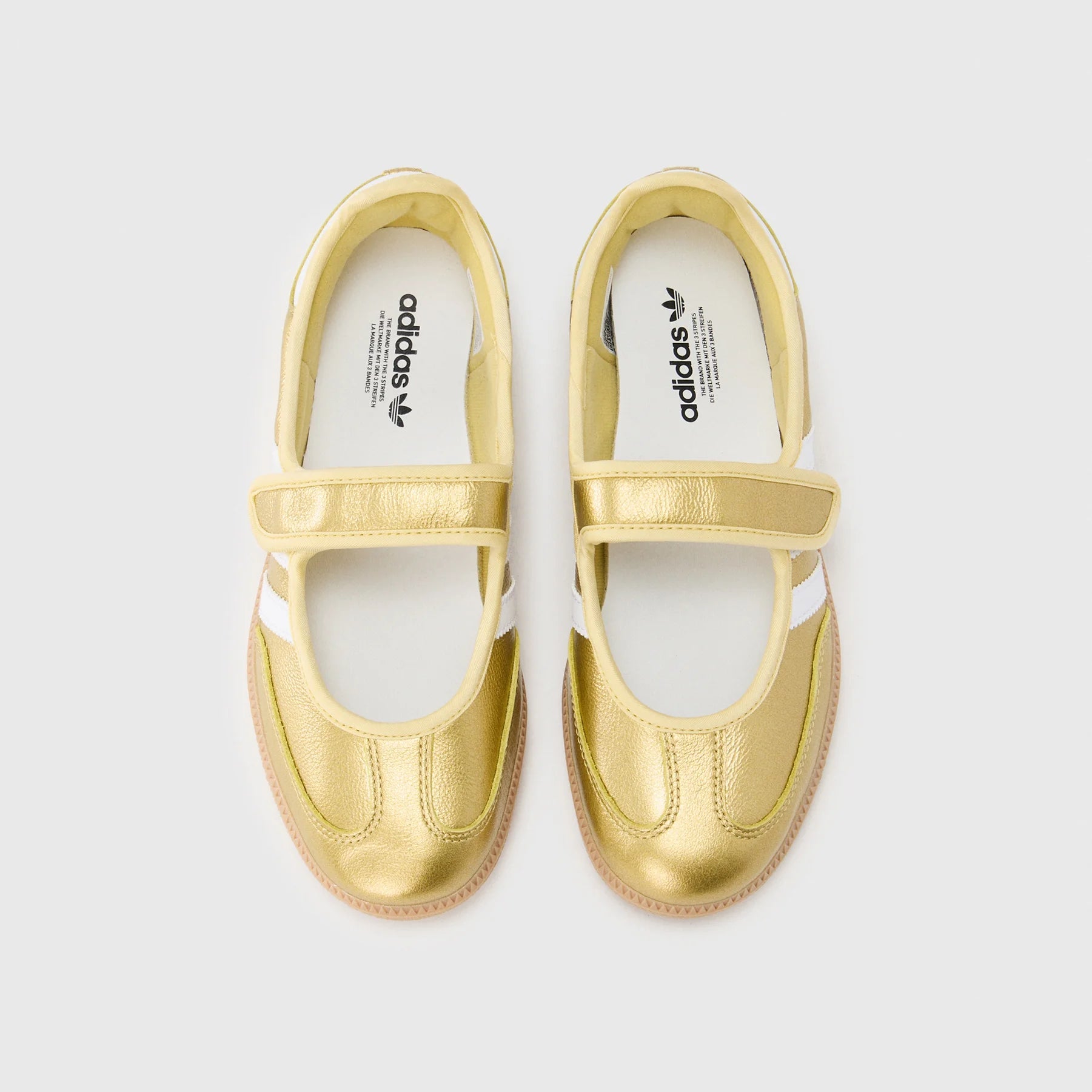 Adidas Samba Jane Gold Metallic White (Women's)