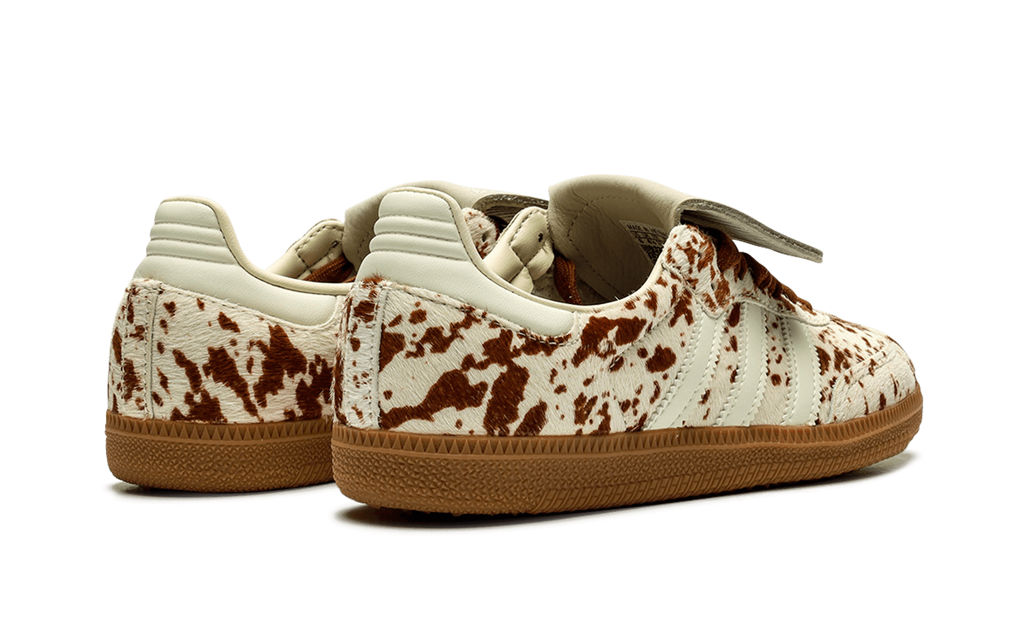 Adidas Samba LT Cow Print Brown White (Women's)