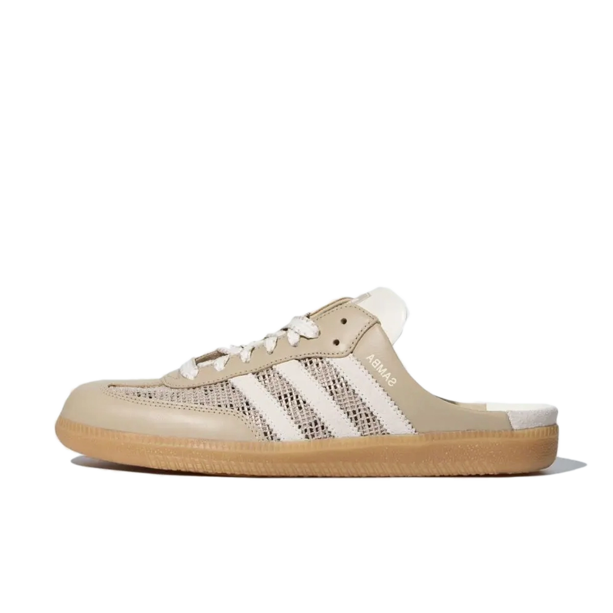 Adidas Samba Mule Beige Off White Gum (Women's) | Snrkickz 2