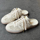 Adidas Samba Mule Woven Basketweave Cream White (Women's) | Snrkickz 3