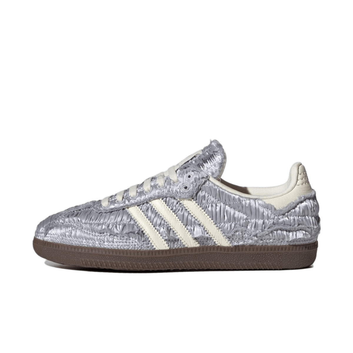 Adidas Samba OG Caroline Hu Satin Silver Metallic
