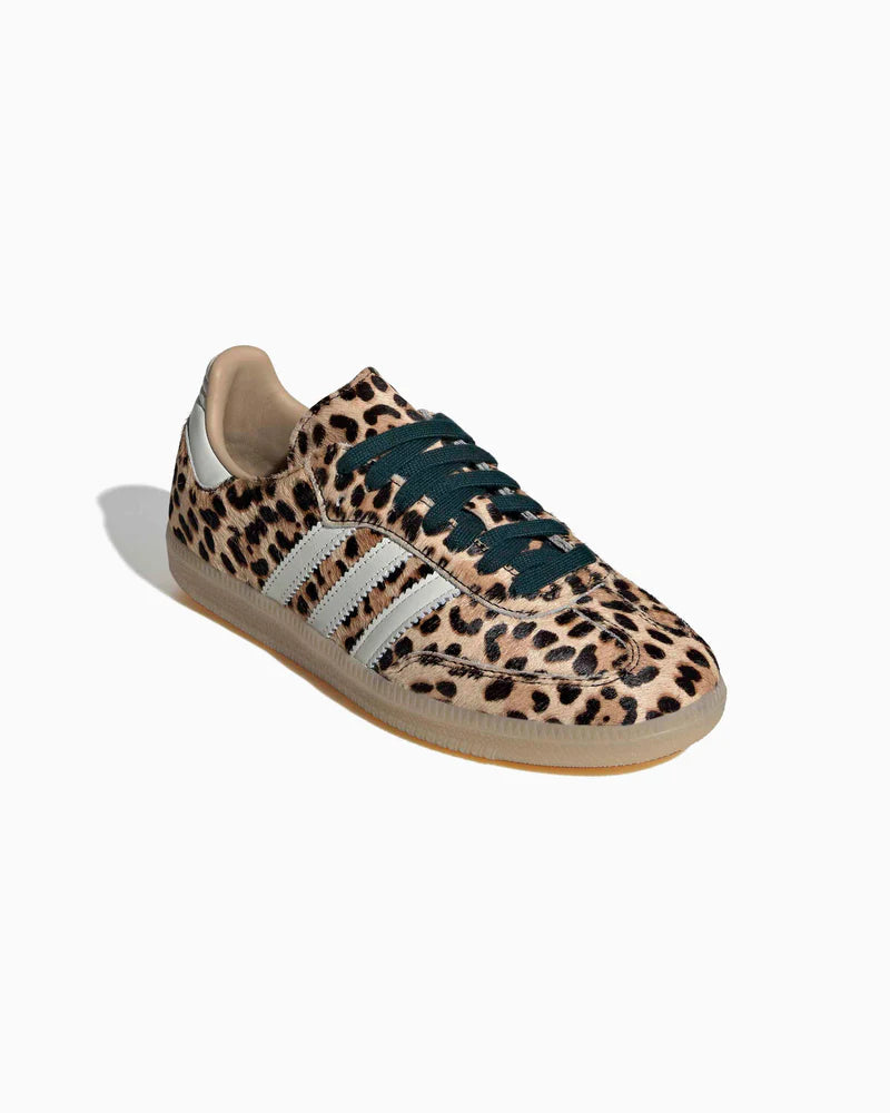 Adidas Samba OG Leopard Magic Beige - View 3 | Snrkickz