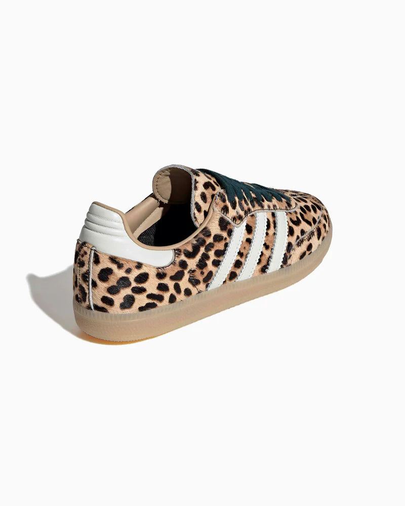 Adidas Samba OG Leopard Magic Beige - View 4 | Snrkickz