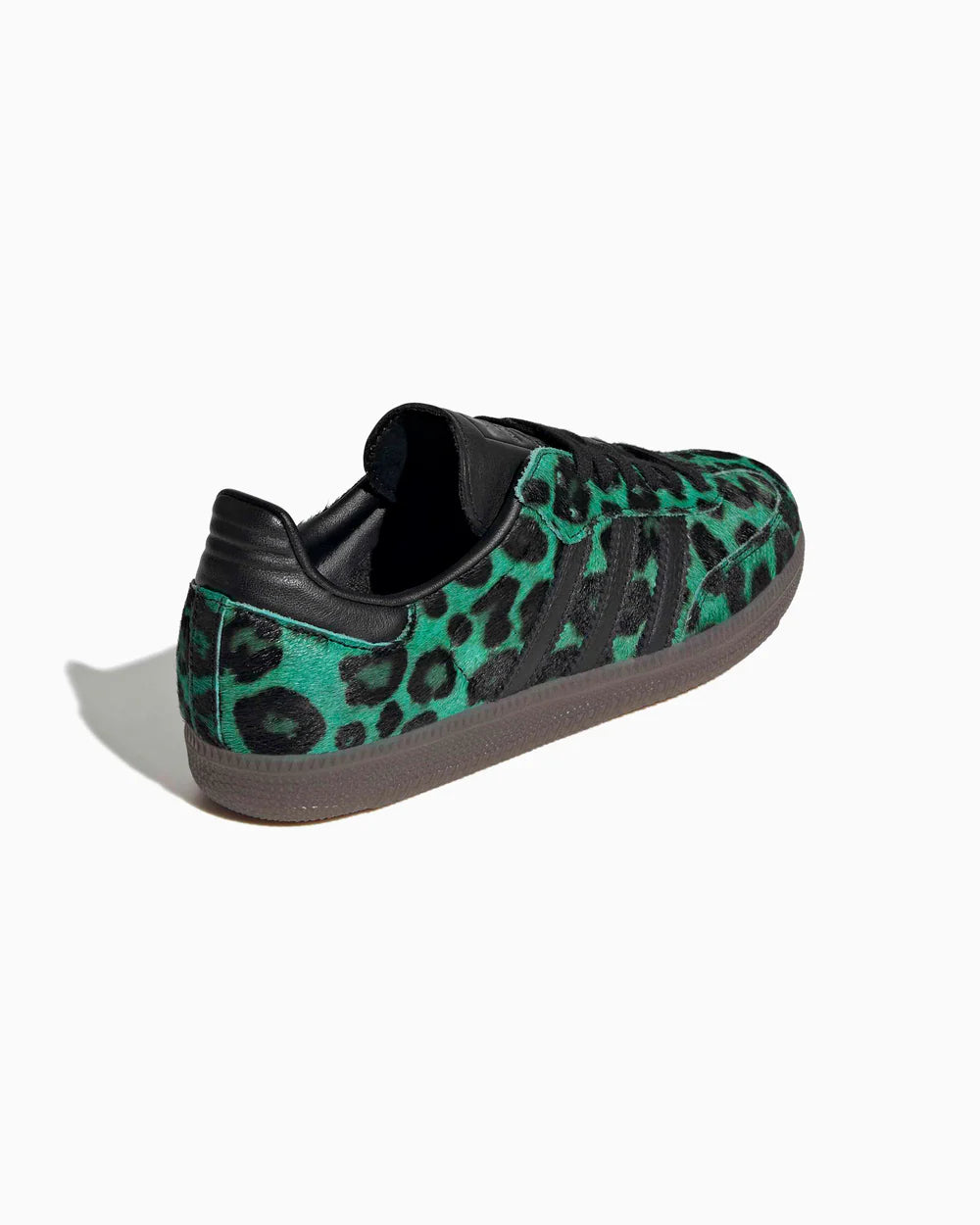 Adidas Samba OG Leopard Semi Screaming Green - View 4 | Snrkickz