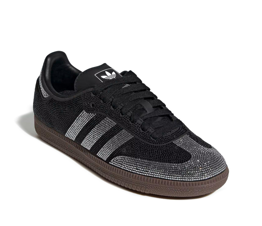 Adidas Samba OG Rhinestone Black Silver (Women's)