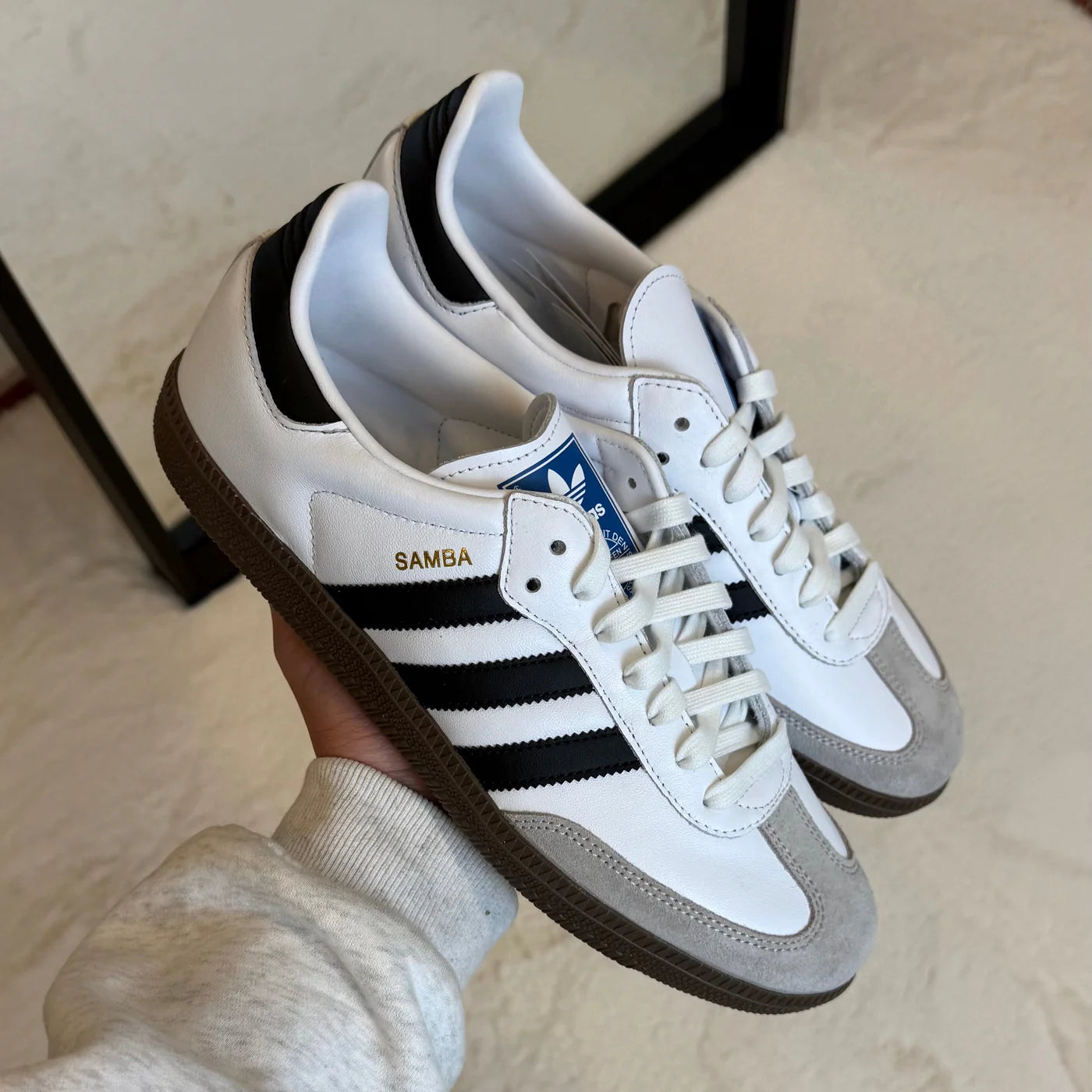 Adidas Samba White Core Black (BZ0057/B75806) | Snrkickz 2