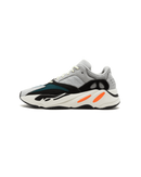 Adidas Yeezy 700 Wave Runner B75571 in profielopname met mesh bovenwerk, suède overlays en felgekleurde zooldetails