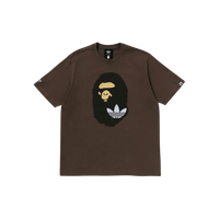 Adidas x BAPE Ape Head Tee Brown | Snrkickz 1