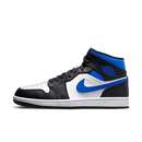 Air Jordan 1 Mid Black Racer Blue White - SnrKickz