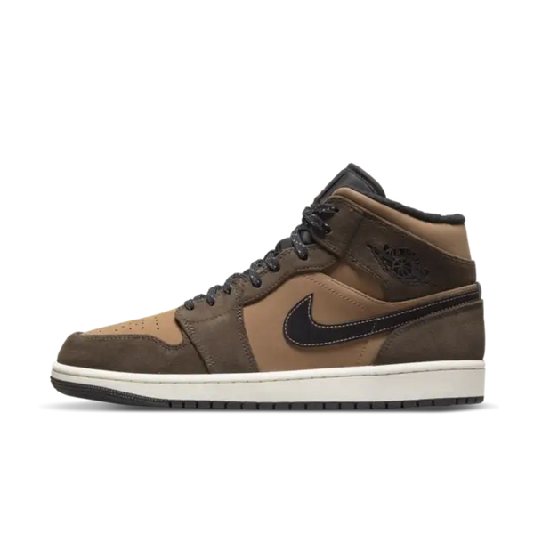 Air Jordan 1 Mid Dunkle Schokolade