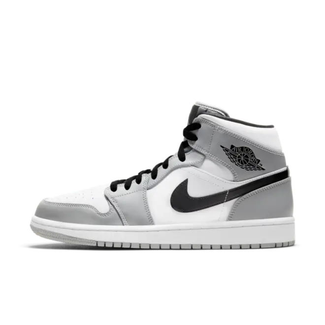 Air Jordan 1 Mid Light Smoke Grey