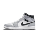 Air Jordan 1 Mid Light Smoke Grey Anthracite - SnrKickz