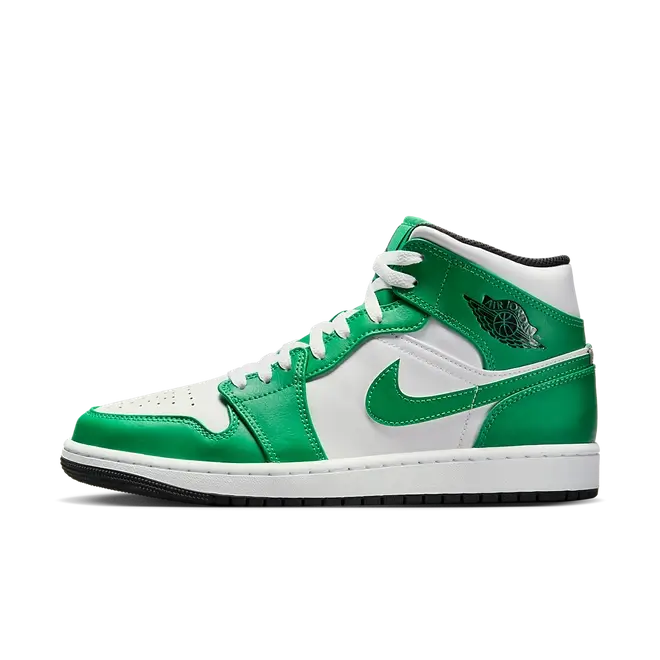 Air Jordan 1 Mid Lucky Green