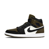 Air Jordan 1 Mid Olive Toe - SnrKickz