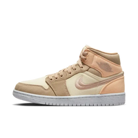 Air Jordan 1 Mid SE WMNS Muslin Canvas - SnrKickz