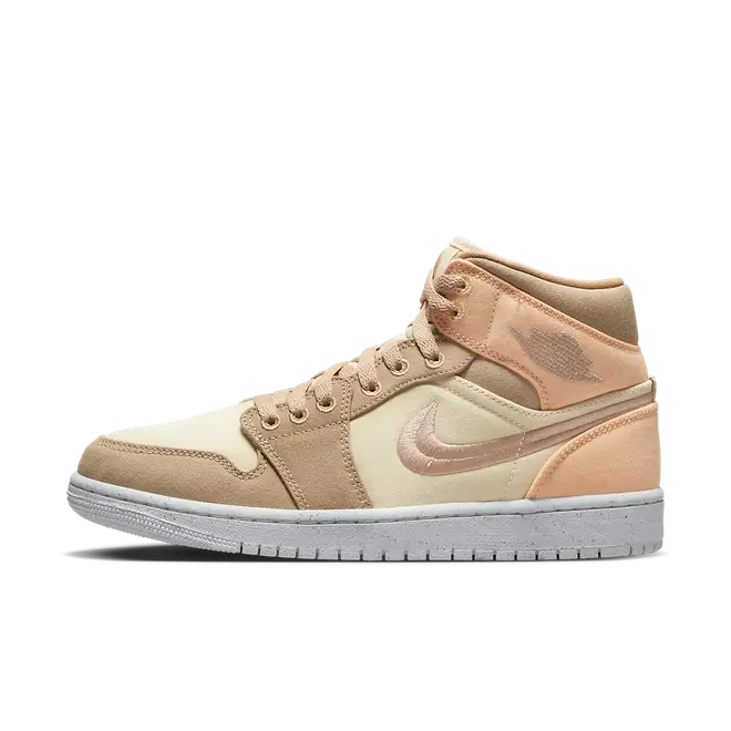 Air Jordan 1 Mid SE WMNS Muslin Canvas