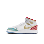 Air Jordan 1 Mid Sneaker School NC to Chicago (GS)