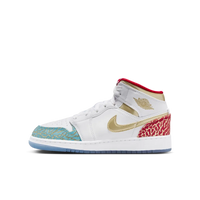Air Jordan 1 Mid Sneaker School NC to Chicago (GS) - SnrKickz