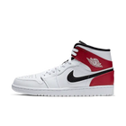 Air Jordan 1 Mid White Black Gym Red