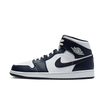 Air Jordan 1 Mid White Metallic Gold Obsidian