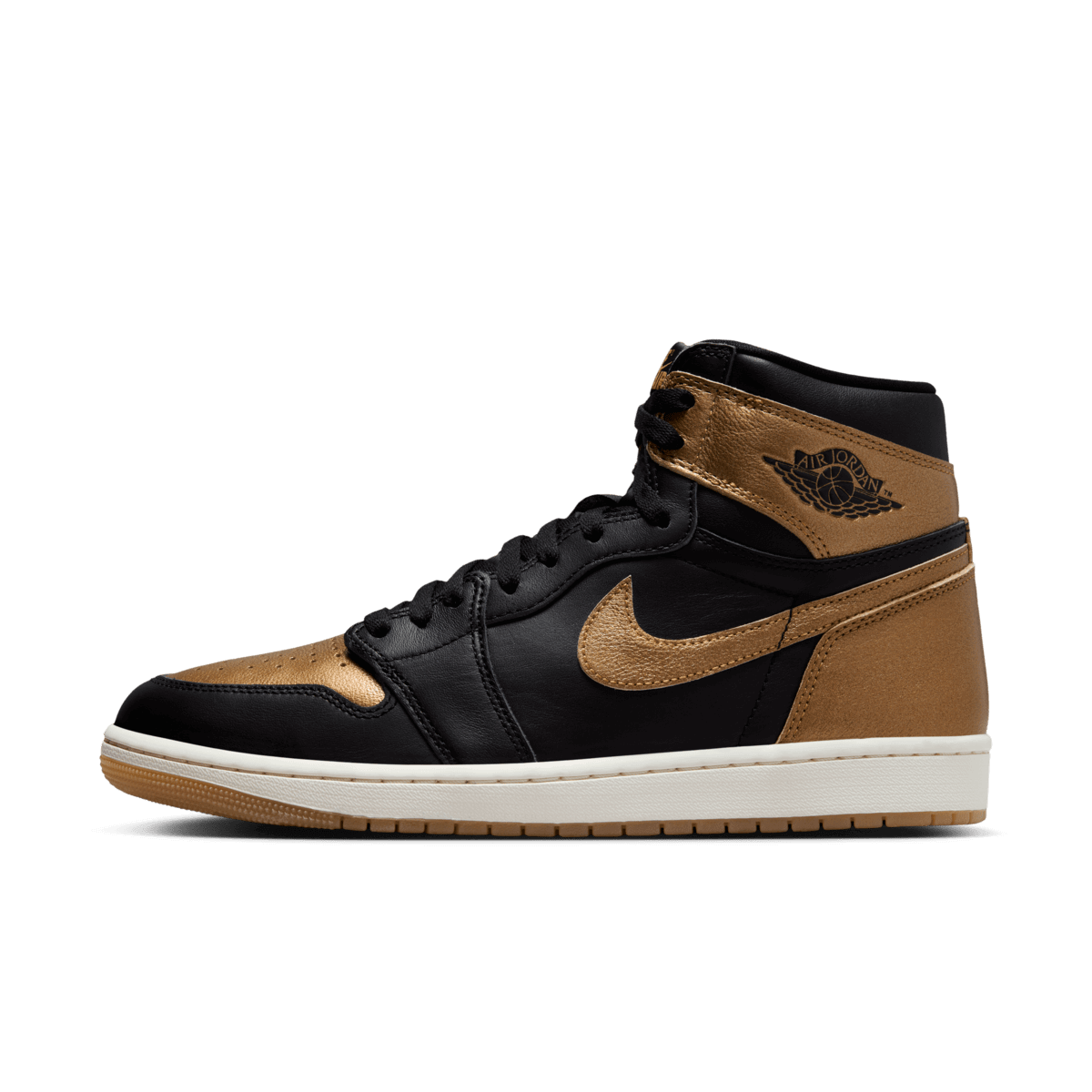 Air Jordan 1 Retro High OG Black Metallic Gold