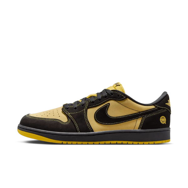 Air Jordan 1 Retro Low OG Quai 54 Black Tour Yellow Red
