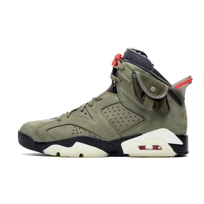 Air Jordan 6 Travis Scott Medium Olive