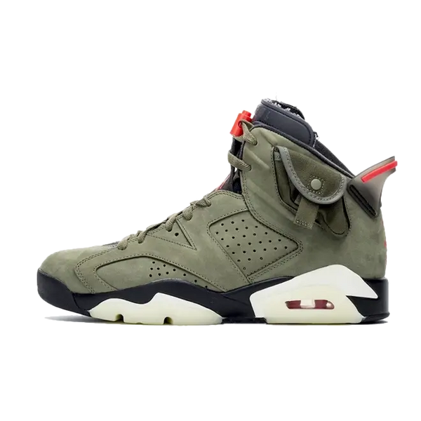 Air Jordan 6 Travis Scott Medium Olive