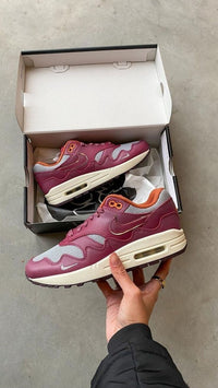 Nike Air Max 1 Patta Rush Maroon - SnrKickz