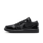 Air Jordan 1 Low SE Patent Elephant Black (Women's)