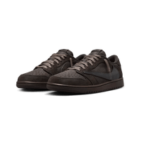 Air Jordan 1 Low Travis Scott Brown Velvet Snrkickz2