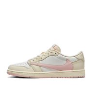 Air Jordan 1 Retro Low OG SP Travis Scott Sail Tropical Pink Snrkickz