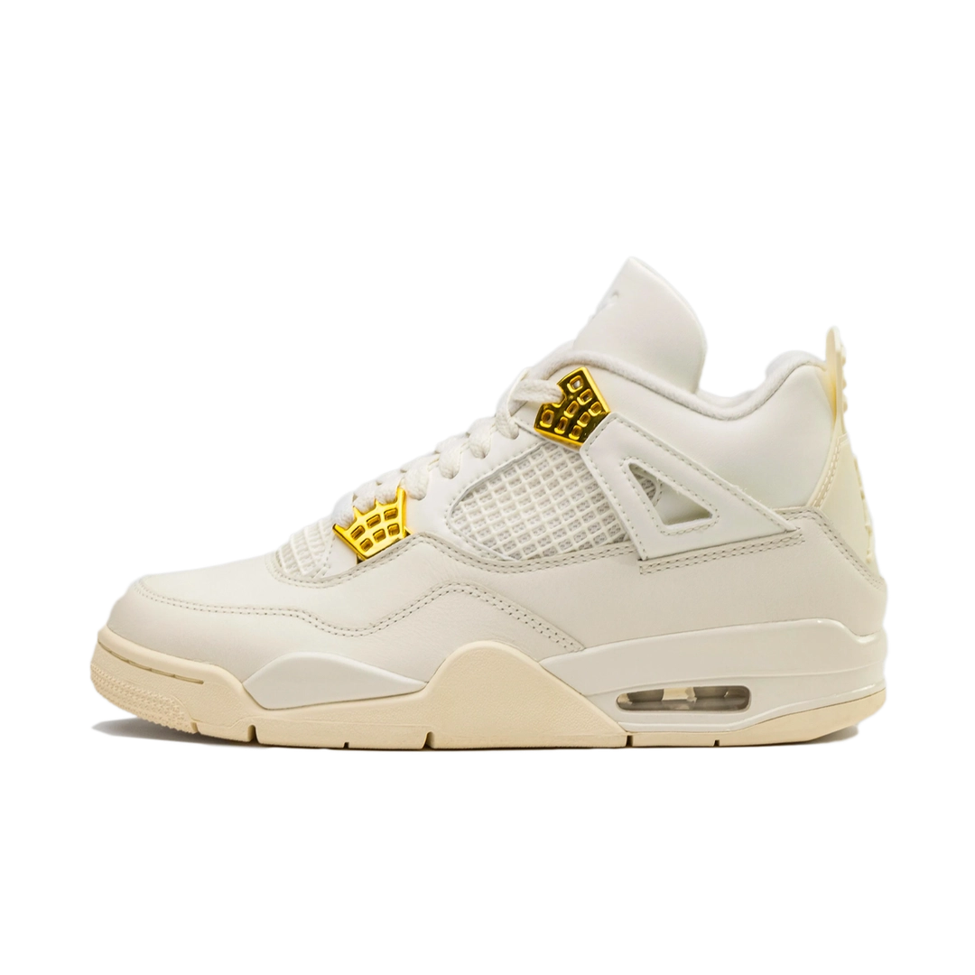 Air Jordan 4 Retro Metallic Gold (Women's) (AQ9129-170) | Gratis Verzending