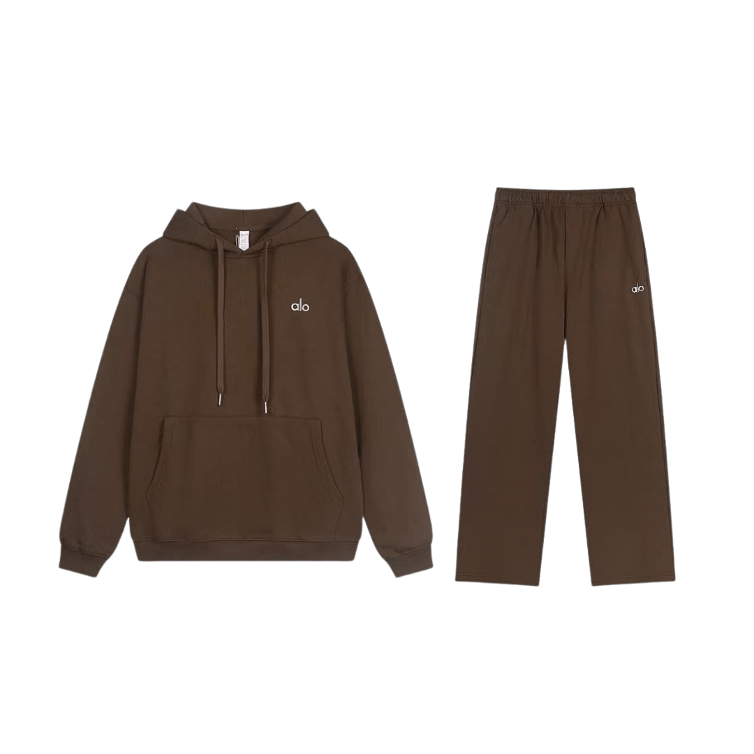 Alo Accolade Espresso Full Set Straight Leg 