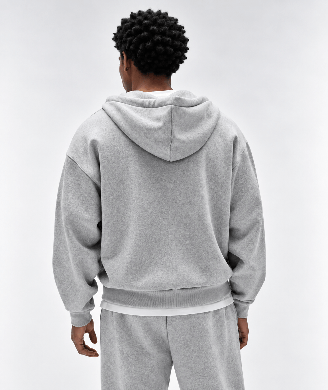 Alo Accolade Full Zip Hoodie Heather Grey Set Snrkickz 2