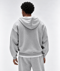 Alo Accolade Full Zip Hoodie Heather Grey Set Snrkickz 2