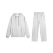 Alo Accolade Light Heather Grey Full Set Straight Leg