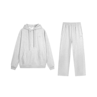 Alo Accolade Heather Grey Full Set Straight Leg 