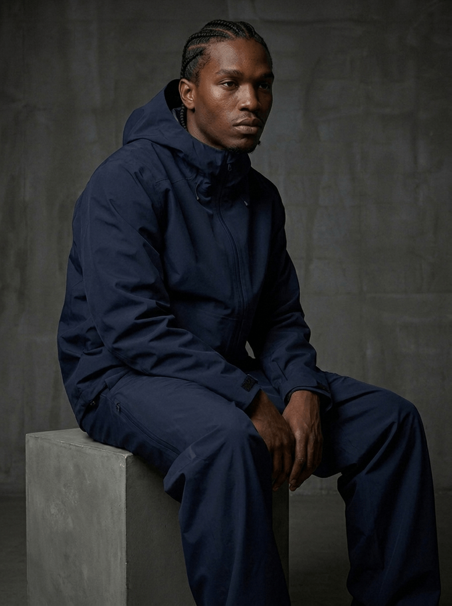 Alo Alpha Shell Navy Blue Set