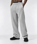 Alo Yoga Accolade Straight-Leg Sweatpants Heather Grey Snrkickz