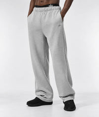 Alo Yoga Accolade Straight-Leg Sweatpants Heather Grey Snrkickz