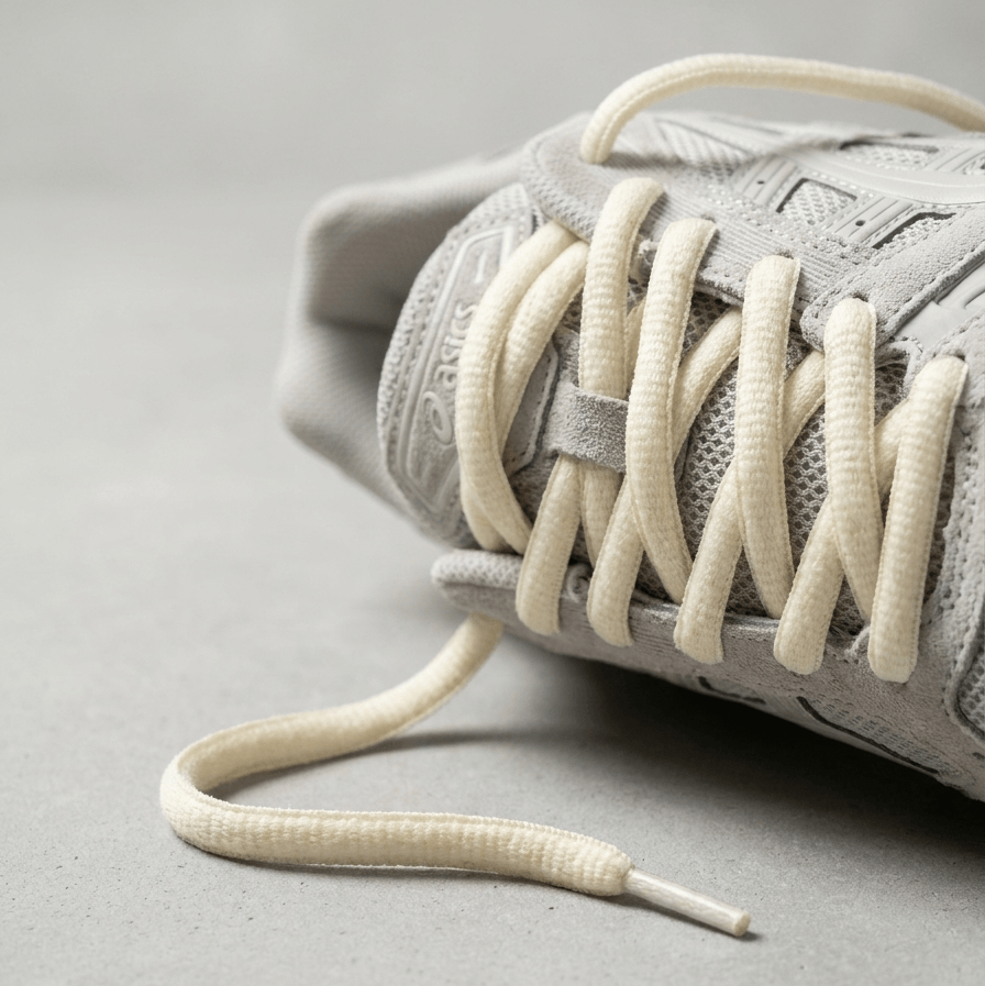 Asics Beige Laces
