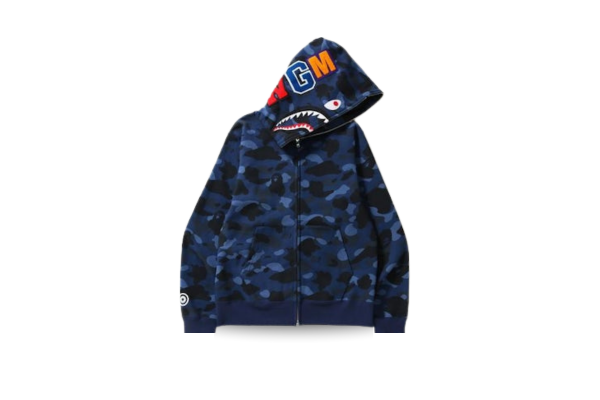 BAPE Color Camo Shark Full Zip Hoodie