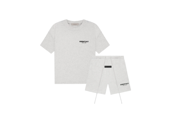 Fear of God Essentials Light Oatmeal Summer Set