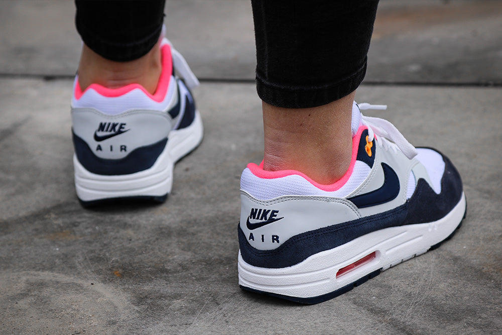 Nike Air Max 1 Mitternachtsmarineblau Pink