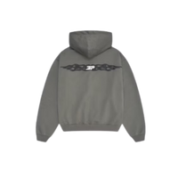 Broken Planet Chaos Hoodie Gunmetal Grey