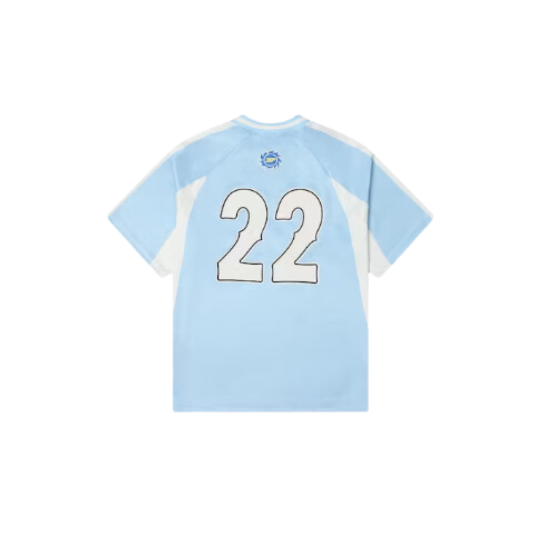 Broken Planet Football Jersey 22 Light Blue