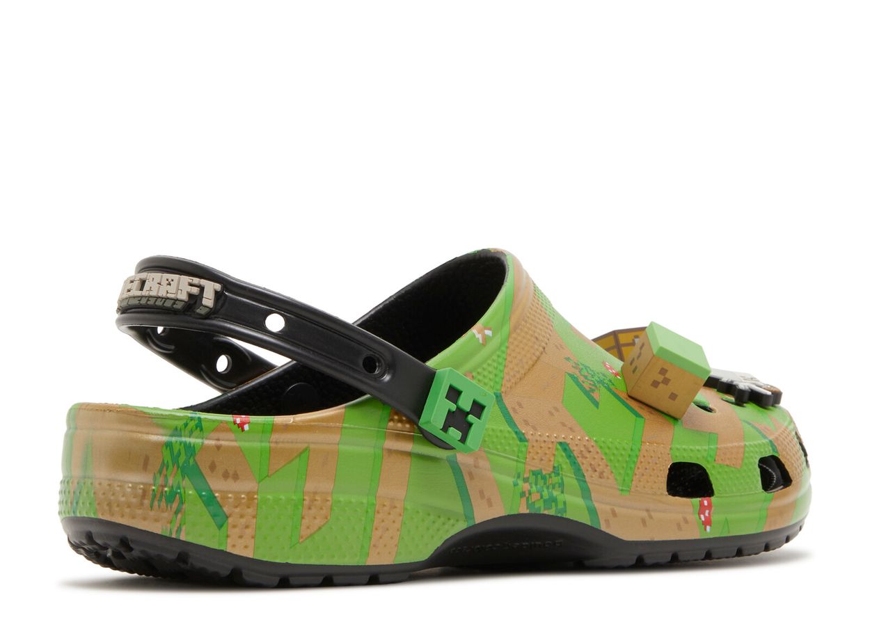 Crocs Classic Clog Minecraft Grass Block