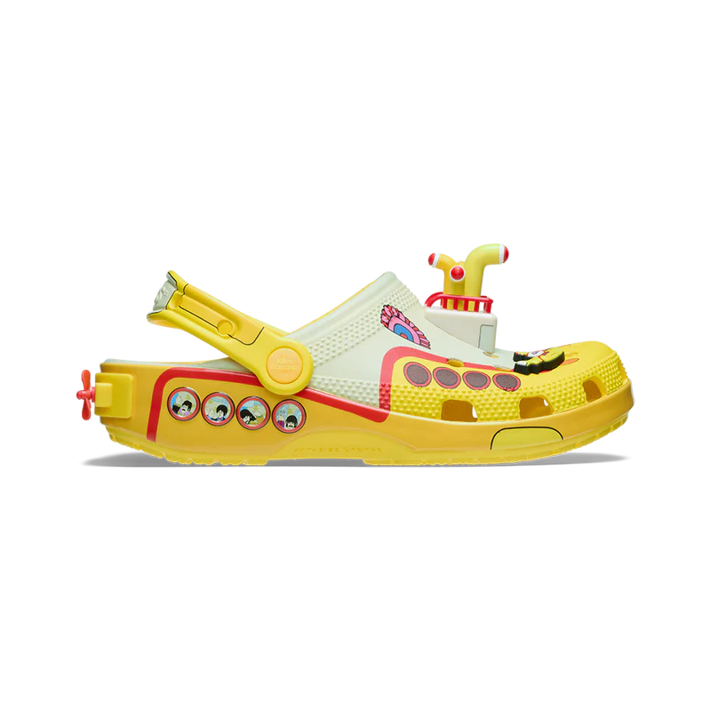 Crocs Klassische Clogs The Beatles Gelbes U-Boot