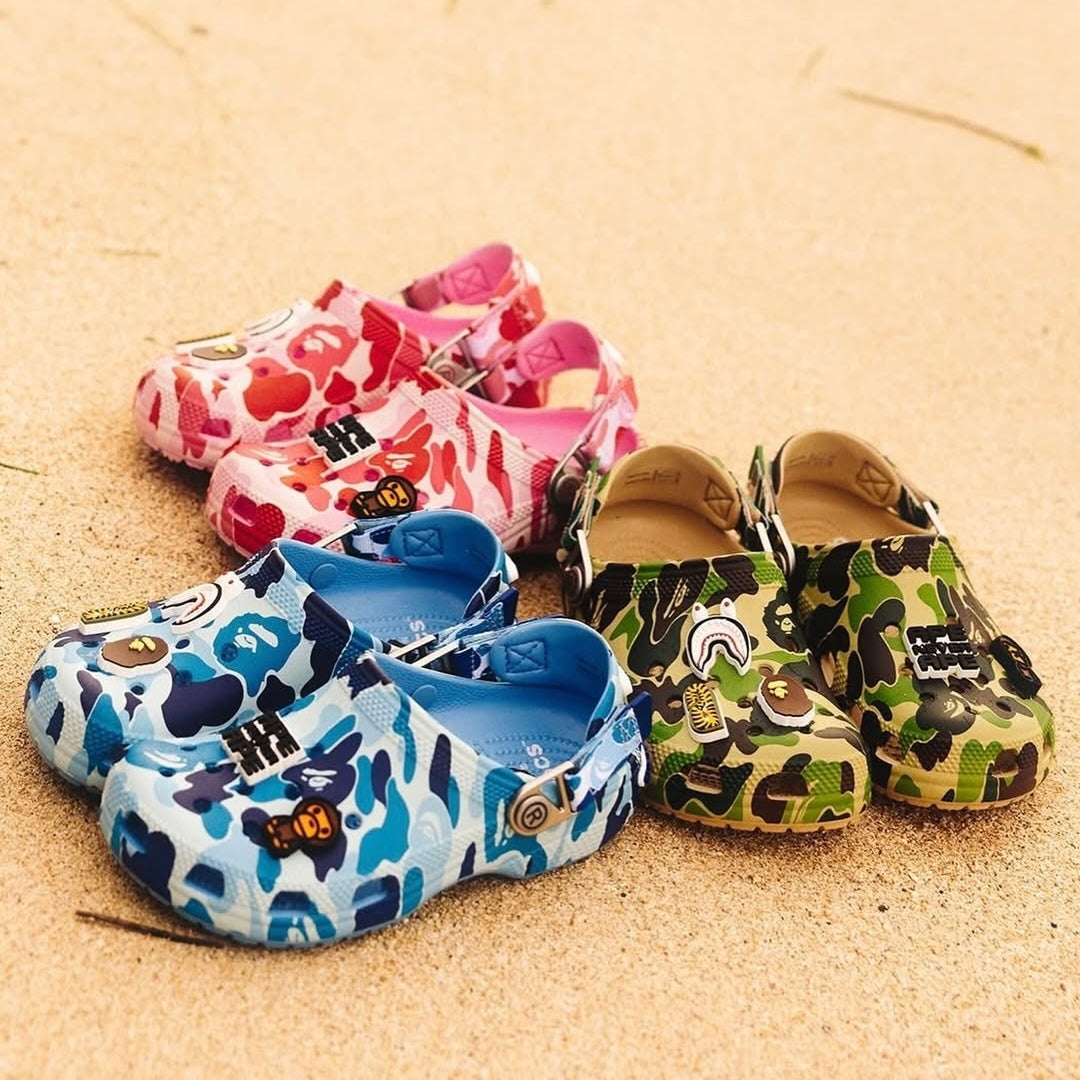 Crocs Classic Clog Bape ABC Camo Green